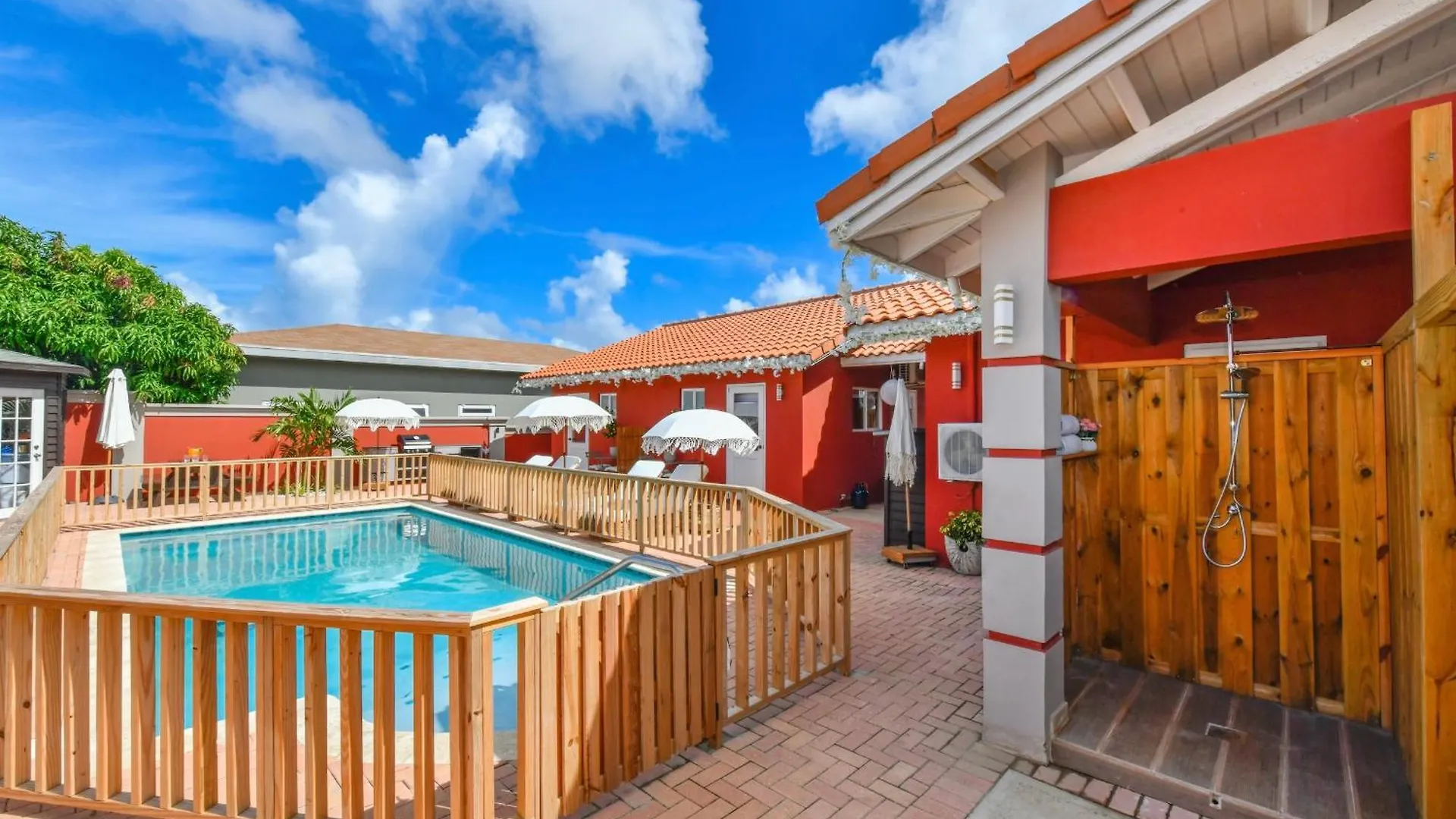 Apartamento Moderne Studio Sea Dichtbij De Zee Met Zwembad Oranjestad Aruba