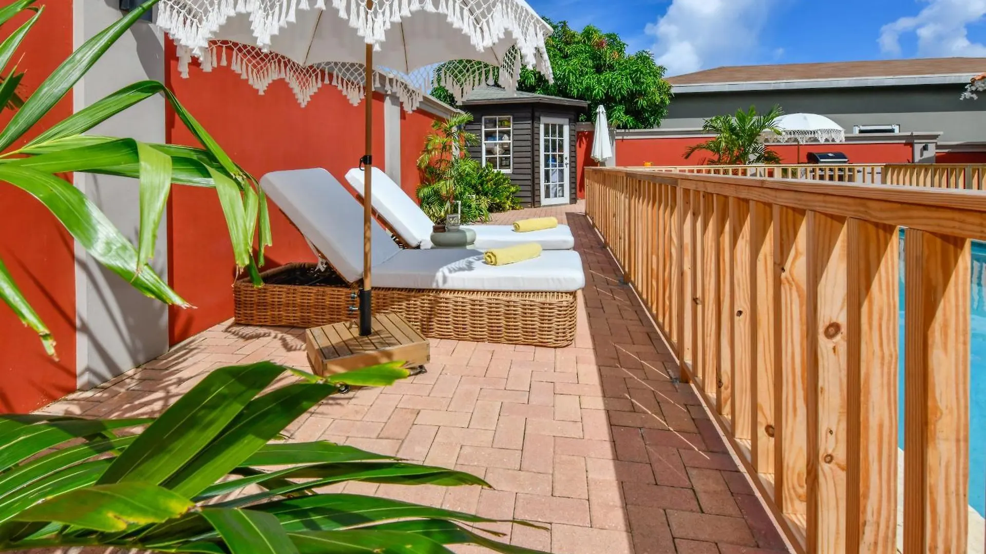 Moderne Studio Sea Dichtbij De Zee Met Zwembad Oranjestad 0*,